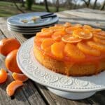 a close up photo of a moist citrus orange mandarin 1 - Citrus Orange Mandarin Cake Recipe: Moist, Zesty, and Delicious