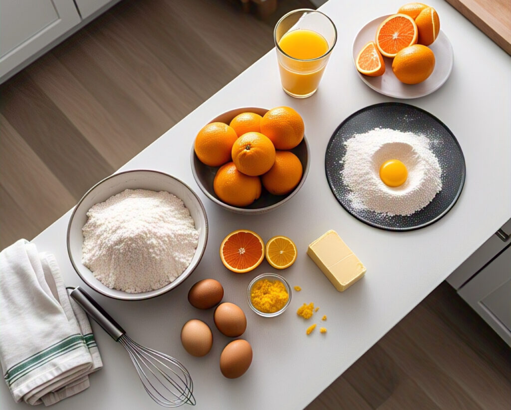 Orange Juice Cake – The Best Moist Citrus Cake Ever! 3 Fresh ingredients for making orange juice cake