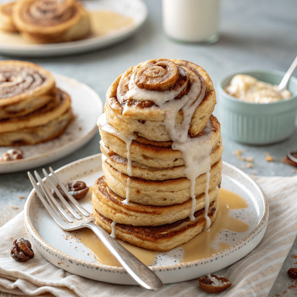 Cinnamon Roll Pancake