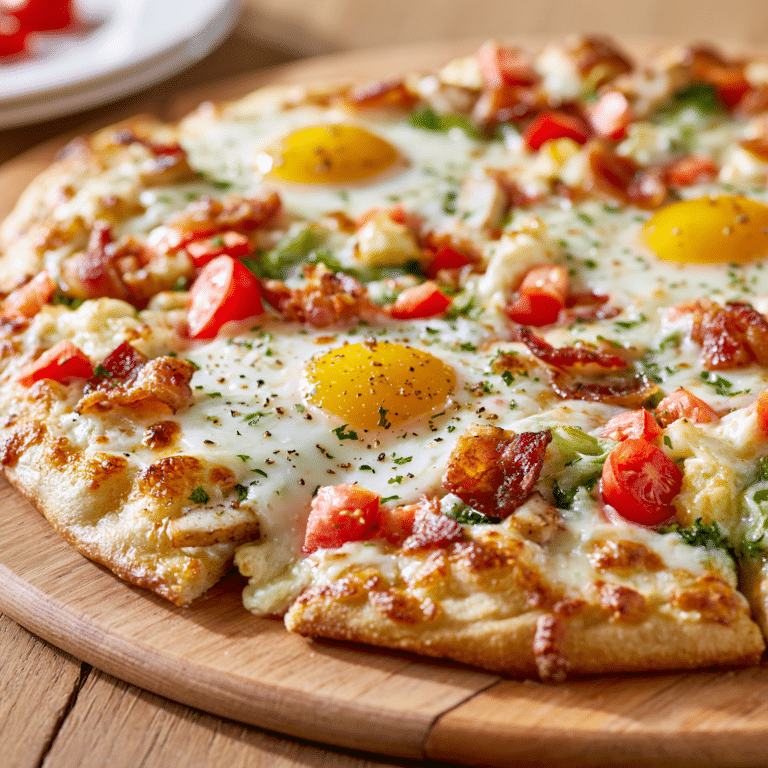 Breakfast Pizza Recipe