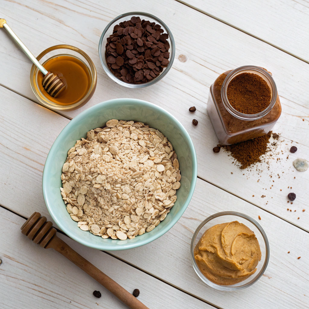 Chocolate Power Balls: 7 Easy Healthy No-Bake Recipes 2 Ingredients for chocolate power balls